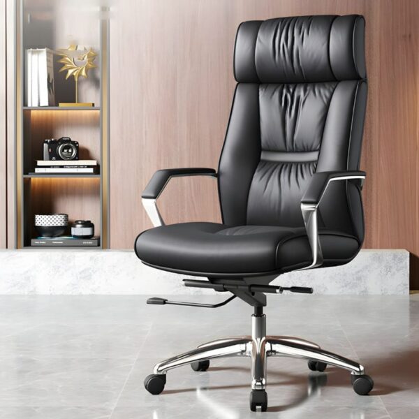 High Back Leather Office Chair
