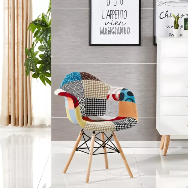 Moda Patchwork Tub Eames Armchair